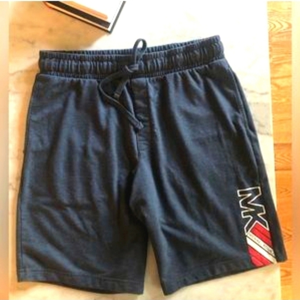 Michael Kors Navy Athletic Shorts Size Medium - Picture 6 of 9